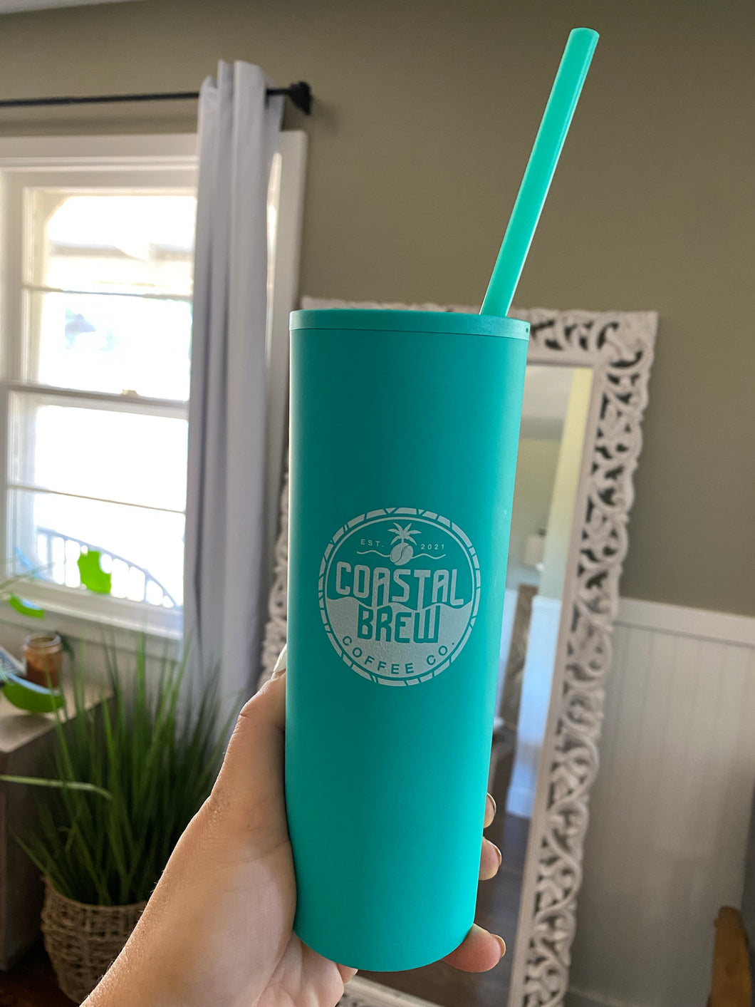 Coastal Brew Blue Tumbler